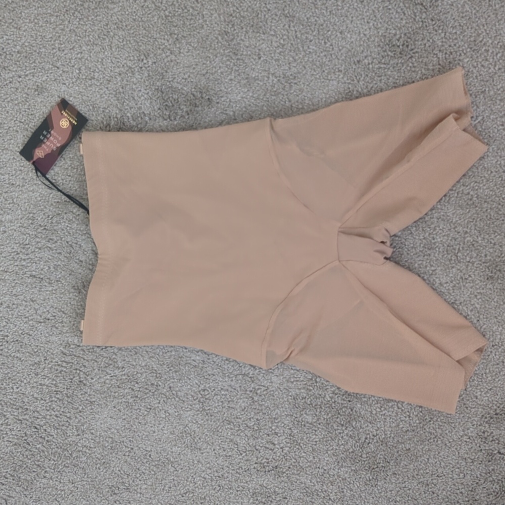 NWT Honeylove Women's Super Power Short Sculptwear Shapewear Nude Size L